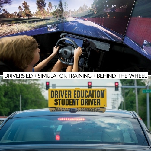 Picture of Girl In Simulator at Greenlight Simulation | Learn To Drive In The Safety Of The Virtual World